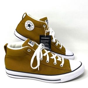 Converse Chuck Taylor All Star Street Mid Top Men’s Dark Wheat Sneakers A00491F